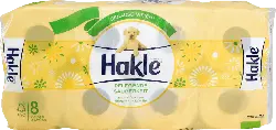 Hakle Toilettenpapier Pflegende Sauberkeit 3-lagig (8x140 Blatt)