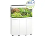 Hornbach Aquariumkombination JUWEL Vision 180 SBX mit LED-Beleuchtung, Filter, Heizer und Unterschrank weiß