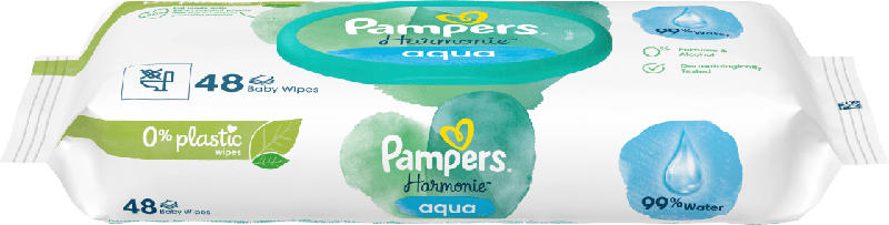 Pampers Harmonie Aqua Feuchttücher