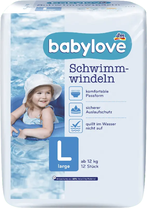 babylove Schwimmwindeln Gr. L (ab 12 kg)
