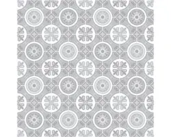 PVC Feelcore Fliesenoptik beige/grau 200 cm breit (Meterware)