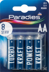 Paradies Power Alkaline AA Batterien