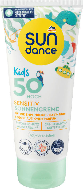 SUNDANCE Kids sensitiv Sonnencreme LSF 50