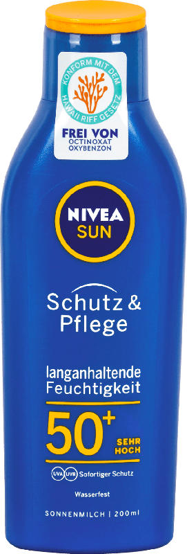 NIVEA SUN Pflegende Sonnenmilch LSF 50+