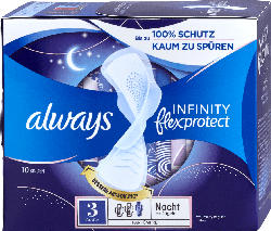 always Infinity FlexProtect Binden mit Flügel, Gr. 3 Nacht