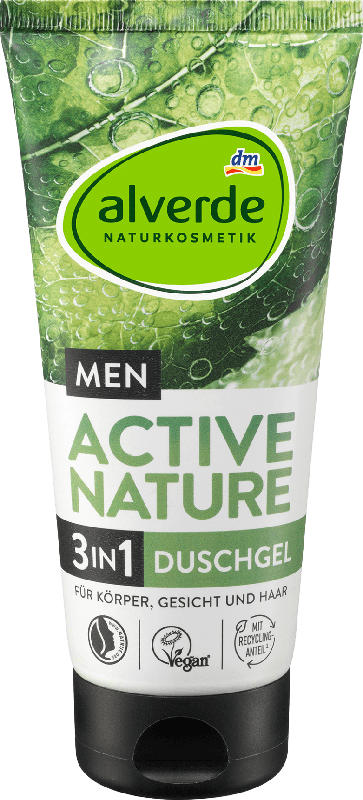 alverde MEN Active Nature 3in1 Duschgel