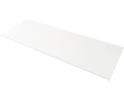 Waschtischplatte Baden Haus Bellagio 106x46x1,2 cm weiß