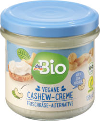 dmBio Vegane Cashew-Creme als Frischkäse-Alternative
