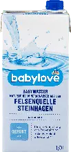 dm drogerie markt babylove Babywasser