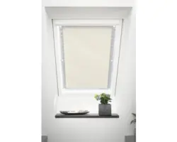 Lichtblick Dachfenster Sonnenschutz Thermofix SDF.M06.05V creme 59x91,5 cm