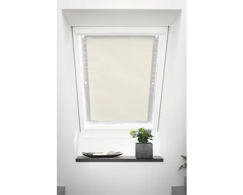 Lichtblick Dachfenster Sonnenschutz Thermofix SDF.M06.05V creme 59x91,5 cm