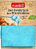 dm drogerie markt Profissimo 2in1-Fenstertuch aus Mikrofeinfaser sortiert