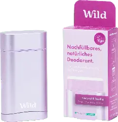 Wild Deodorant Deo-Stick nachfüllbar und natürlich Coconut & Vanilla