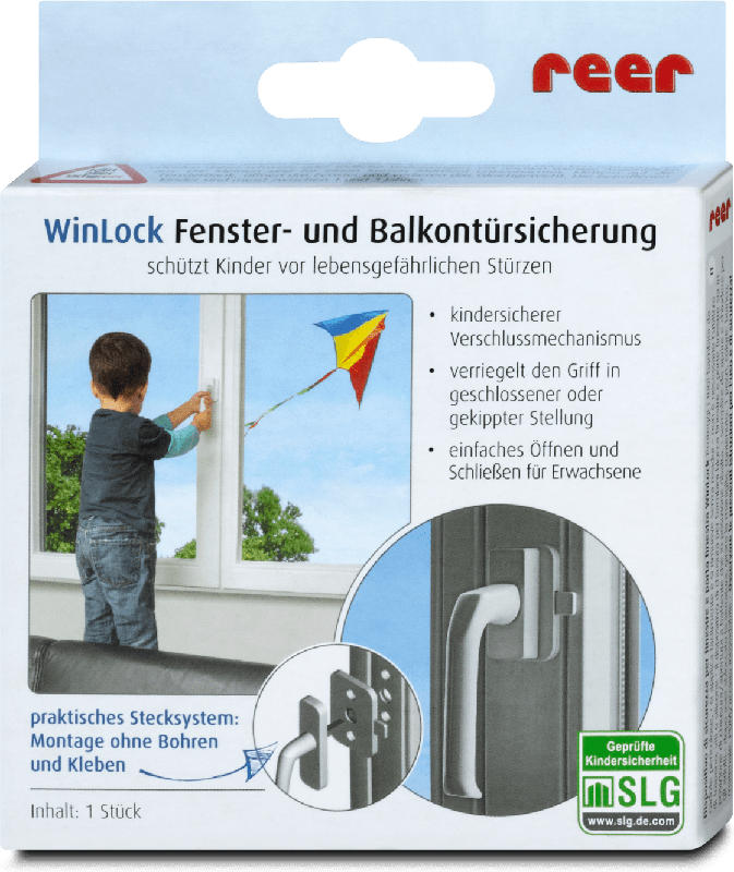 Reer WinLock Fenster- und Balkontürsicherung