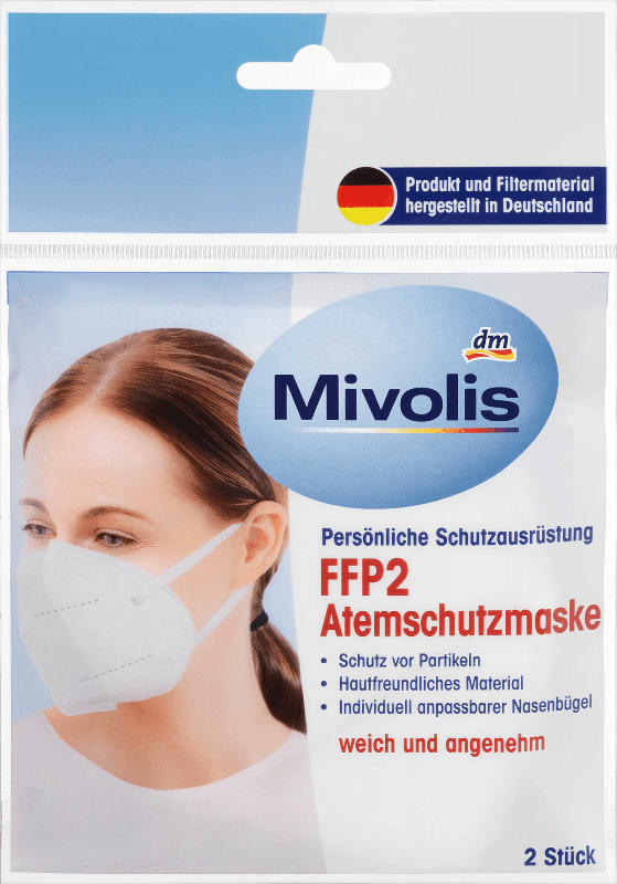 Mivolis FFP2 Atemschutzmaske