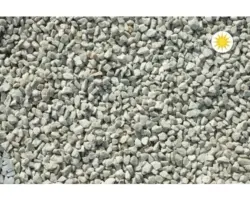 Quarzitsplitt 8-12 mm 25 kg Eis-Weiß