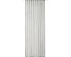 Vorhang mit Band Crincle Rasch Home grau 140x255 cm