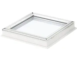 VELUX Flachdach-Fenster CFP 0073QV Fest verglast 100x100 cm (Basiselement)