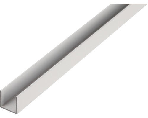 U-Profil Aluminium silber 30 x 20 x 2 mm 2,0 mm , 2 m