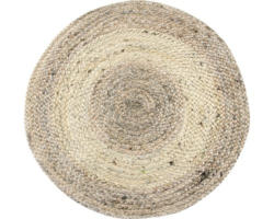 Teppich Jute natur rund Ø 70 cm