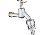 Hornbach Auslaufventil veporit 1/2" chrom matt mit Rohrbelüfter