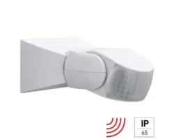 Bewegungsmelder Infrarot weiß 180° IP 65