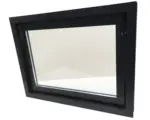 Hornbach WOLFA Mehrzweck Kipp-Fenster PLUS Kunststoff braun 1000x500 mm mit Einfachglas