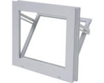 Hornbach WOLFA Mehrzweck Kipp-Fenster PLUS Kunststoff weiß 1000x500 mm mit Einfachglas