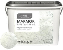 Effektputz Marmor-Effekt StyleColor MARMOR weiß10 kg