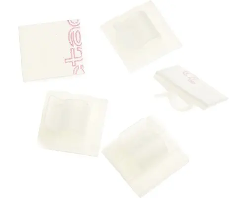 Cord Clips natur selbstklebend 19x19 mm