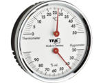 Hornbach Thermo-Hygrometer Analog TFA Kunststoff silber Innen