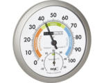 Hornbach Thermo-Hygrometer Analog TFA Kunststoff grau Innen