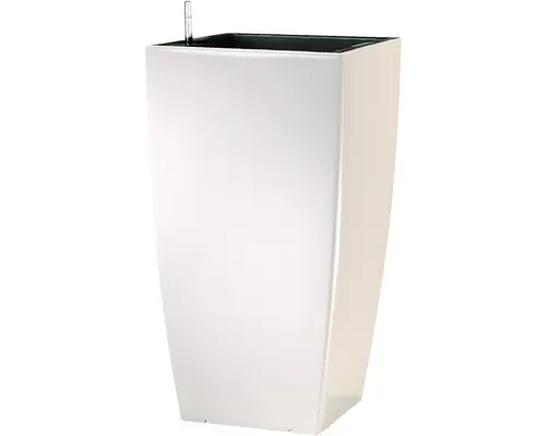 Pflanztopf Lafiora Kunststoff 36x36x66 cm weiß glanz