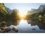Hornbach Leinwandbild Yosemite Valley 100x150 cm