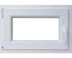 Hornbach Kellerfenster Dreh-Kipp Kunststoff RAL 9016 verkehrsweiß 600x500 mm DIN Links (2-fach verglast)