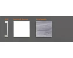 Musterpaket Küchenzeile Flex Well Lucca 19x17x7 cm