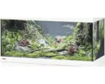Hornbach Aquarium, Glasbecken EHEIM GB 105 vivalineLED 180, ca. 101 x41 x 49 cm, ca. 180l, nur mit oberer Blende weiß, ohne Beleuchtung und weitere Technik, ohne Inhalt