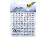 Hornbach Schmucksteine selbstklebend transparent 80er-Set
