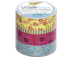 Washi-Tape Blumenregen 4er-Set