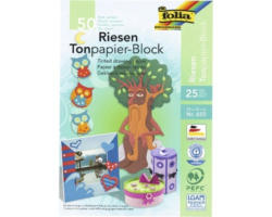 Riesen-Tonpapierblock bunt 24x34 cm