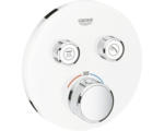 Hornbach Unterputz Thermostat-Brausearmatur Grohe Grotherm SmartControl 29151LS0 chrom/moon white glänzend