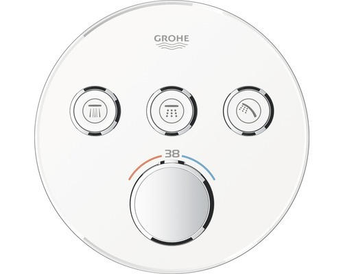 Unterputz-Thermostat-Badewannenmischer Grohe Grohtherm SmartControl 29904LS0 weiß