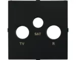 Hornbach Abdeckung TV/RF/SAT Logus schwarz