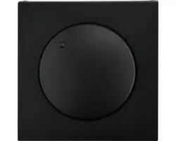 Abdeckung Dimmer Logus schwarz