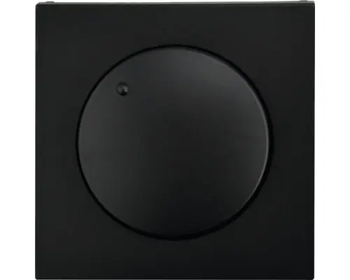 Abdeckung Dimmer Logus schwarz