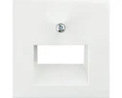 Abdeckung UAE (1/2xRJ45) Logus weiß