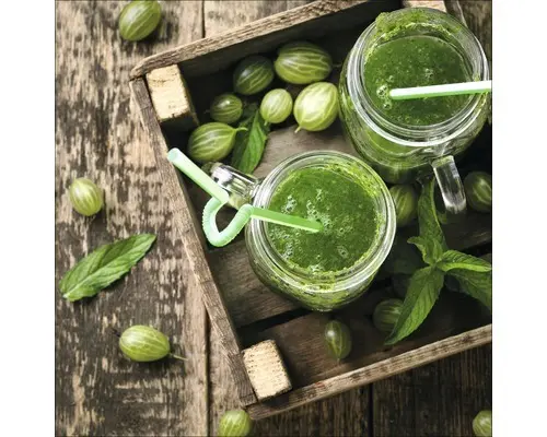 Glasbild Exotic Fruits V 20x20 cm GLA1826