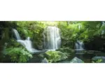 Hornbach Glasbild Waterfall in Paradise 30x80 cm