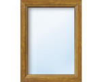 Hornbach Kunststofffenster Festelement ARON Basic weiß/golden oak 750x1750 mm (nicht öffenbar)