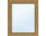 Hornbach Kunststofffenster ARON Basic weiß/golden oak 1000x1550 mm DIN Links